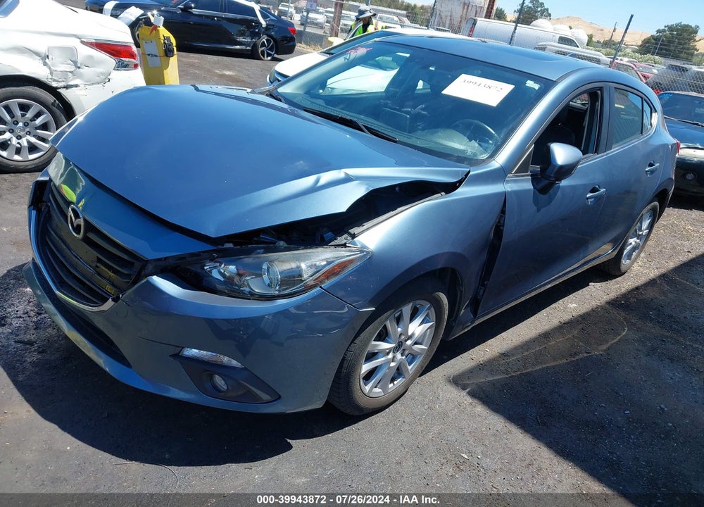 2016 MAZDA 3 I GRAND TOURING VIN: JM1BM1N7XG1349616