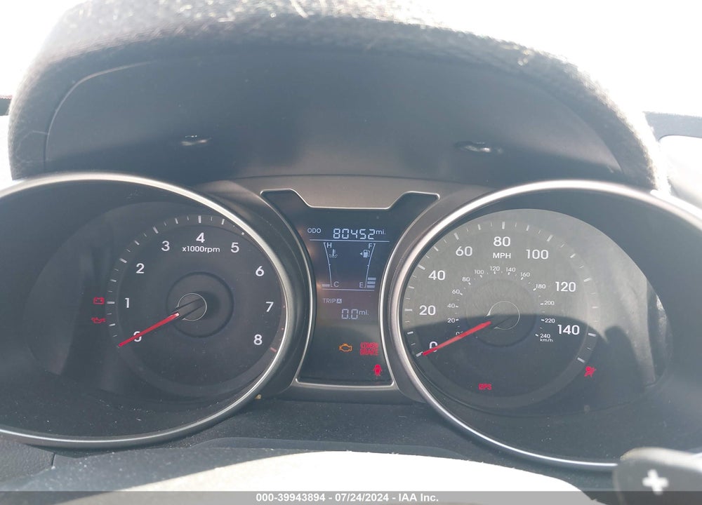 2013 HYUNDAI VELOSTER BASE W/GRAY VIN: KMHTC6AD1DU126824