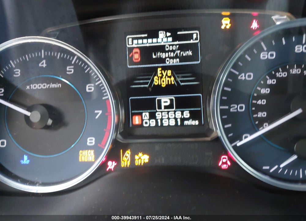 2016 SUBARU CROSSTREK 2.0I LIMITED VIN: JF2GPANC6GH232585