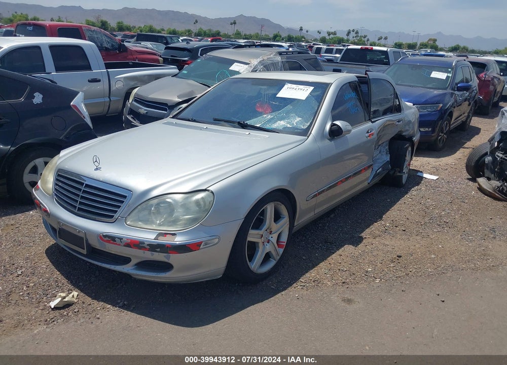 2003 MERCEDES-BENZ S 430 VIN: WDBNG70J43A334225