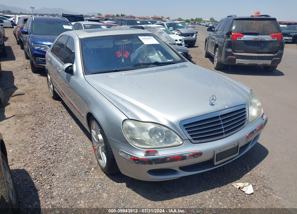 2003 MERCEDES-BENZ S 430 VIN: WDBNG70J43A334225