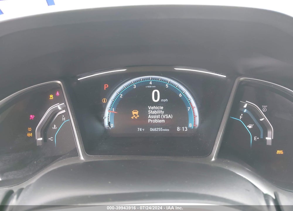 2017 HONDA CIVIC EX VIN: 19XFC2F78HE015219