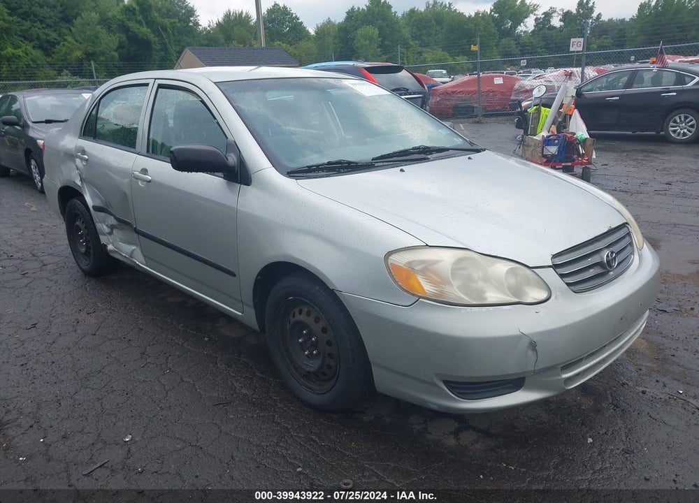 2003 TOYOTA COROLLA CE VIN: 2T1BR32E93C079994
