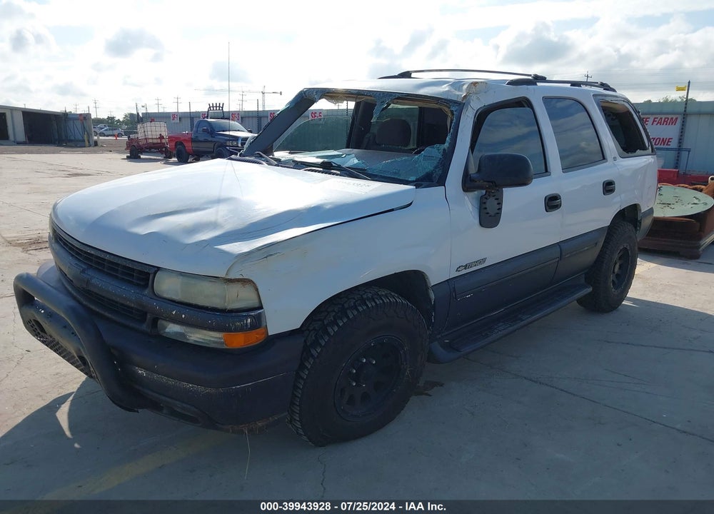 2002 CHEVROLET TAHOE LS VIN: 1GNEC13Z52R265581