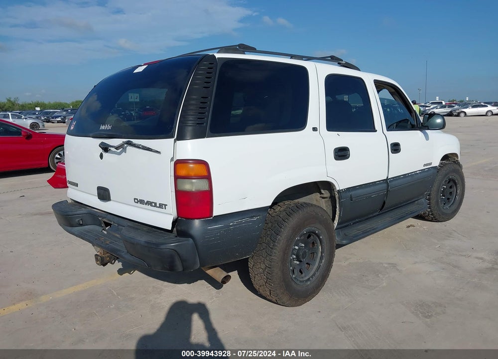 2002 CHEVROLET TAHOE LS VIN: 1GNEC13Z52R265581