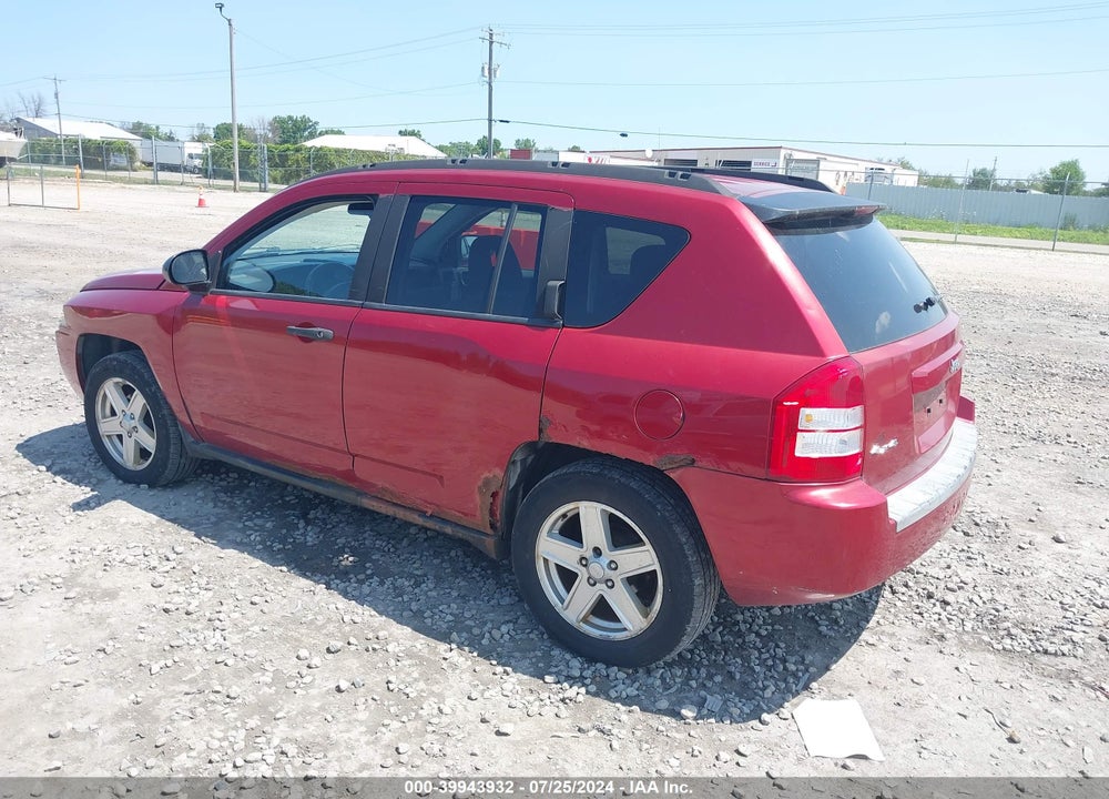 2007 JEEP COMPASS SPORT VIN: 1J8FF47W87D207208
