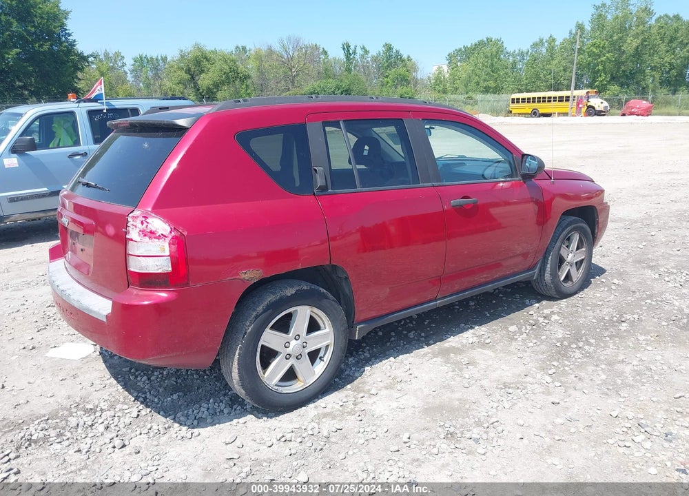 2007 JEEP COMPASS SPORT VIN: 1J8FF47W87D207208