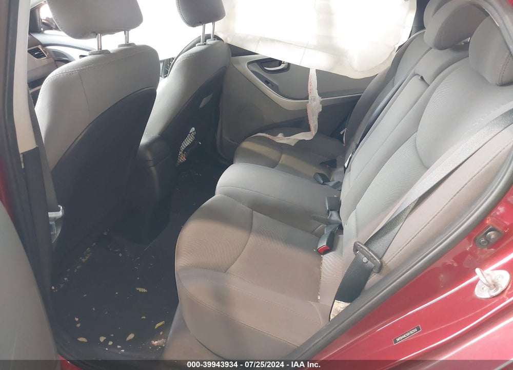 2016 HYUNDAI ELANTRA SE VIN: 5NPDH4AE5GH762510