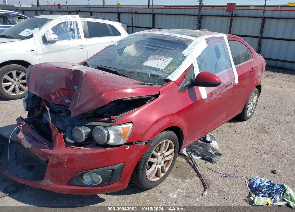 2016 CHEVROLET SONIC LT AUTO VIN: 1G1JC5SH3G4183840