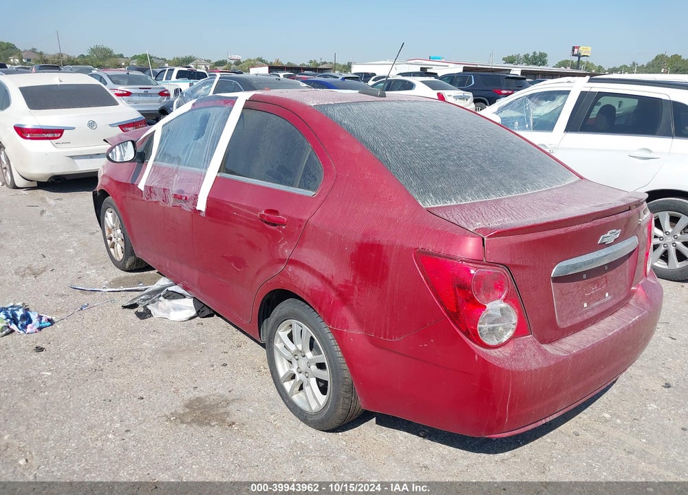 2016 CHEVROLET SONIC LT AUTO VIN: 1G1JC5SH3G4183840