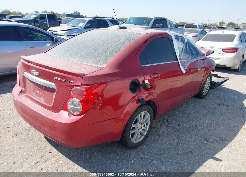2016 CHEVROLET SONIC LT AUTO VIN: 1G1JC5SH3G4183840