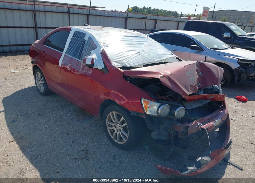 2016 CHEVROLET SONIC LT AUTO VIN: 1G1JC5SH3G4183840