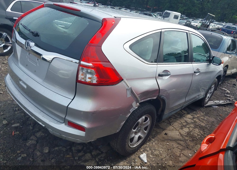 2015 HONDA CR-V LX VIN: 3CZRM3H38FG710256