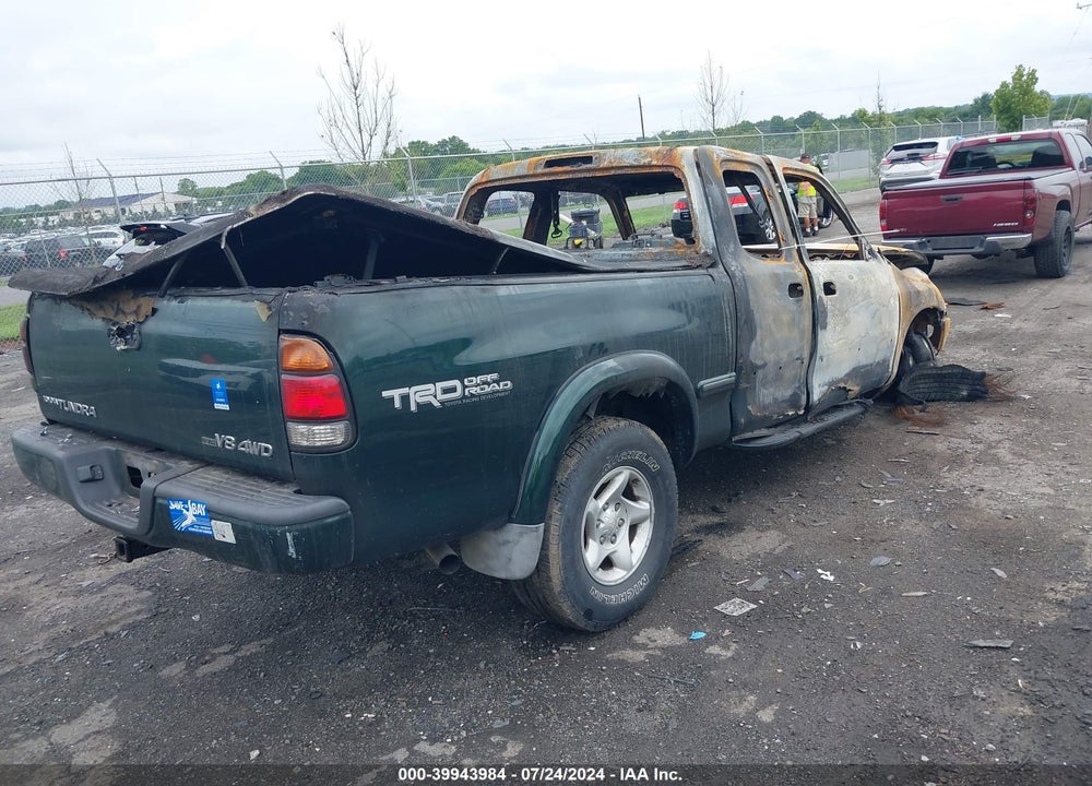 2001 TOYOTA TUNDRA LTD V8 VIN: 5TBBT48171S167421