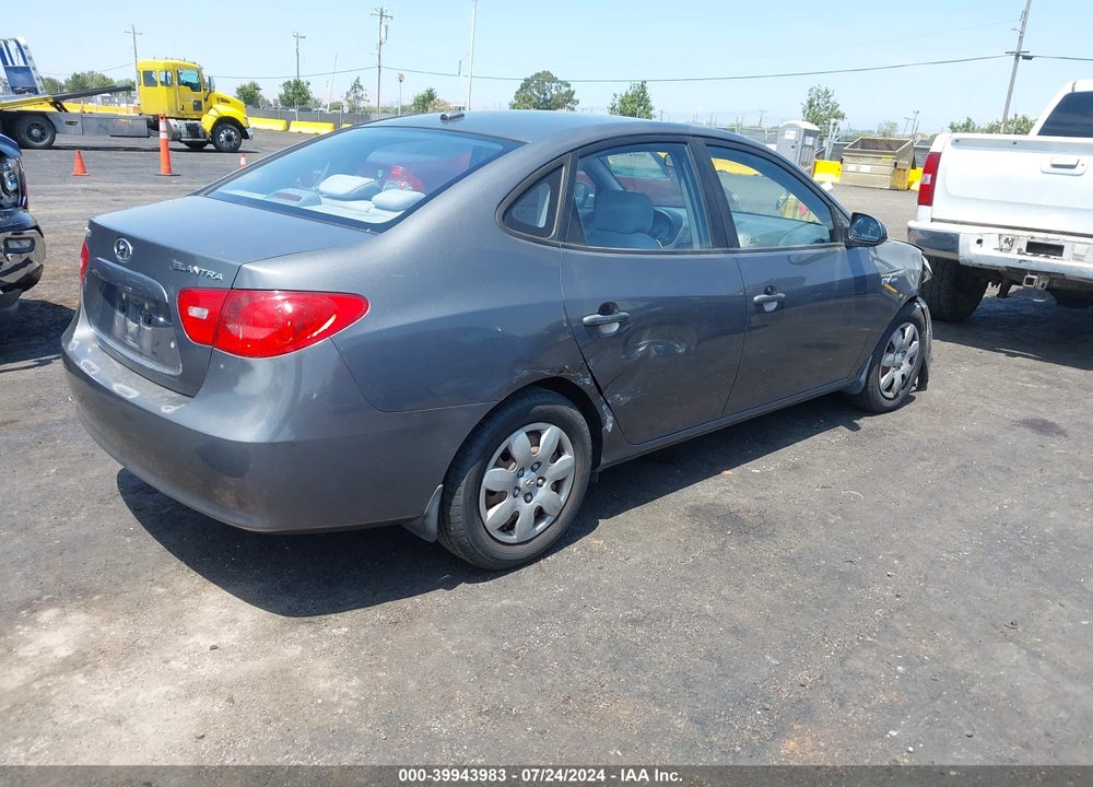 2008 HYUNDAI ELANTRA GLS/SE VIN: KMHDU46D18U307300