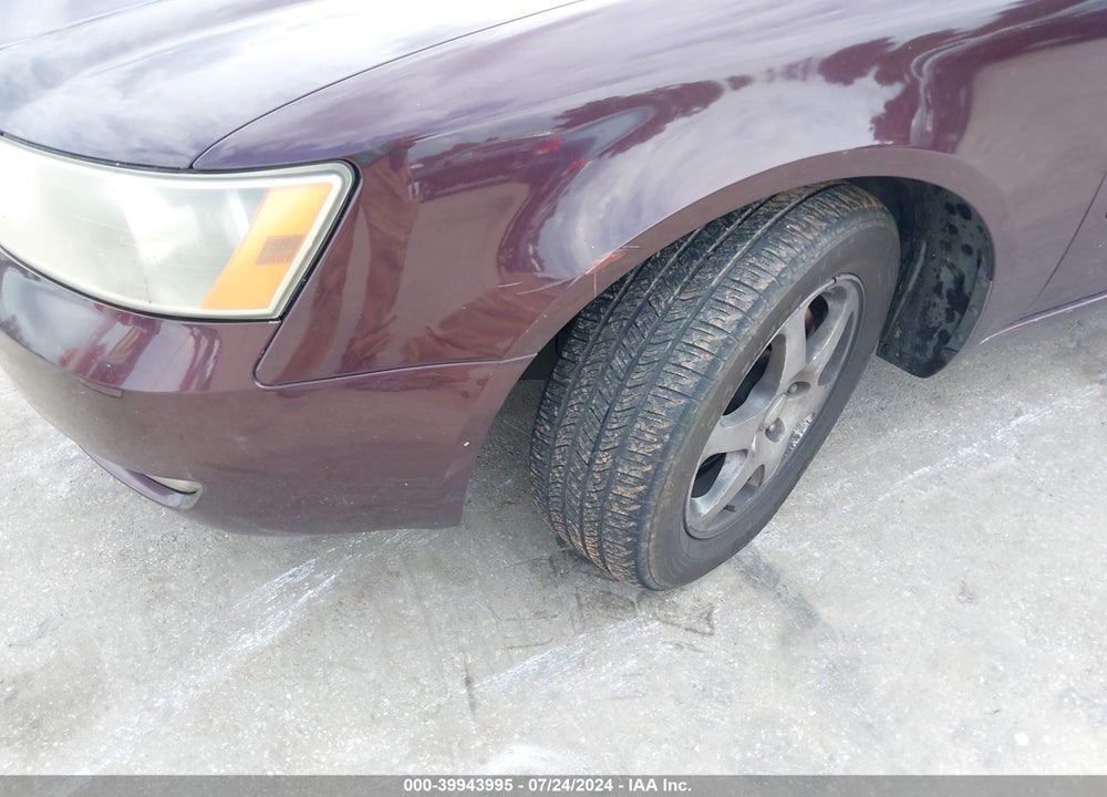 2006 HYUNDAI SONATA GLS VIN: 5NPEU46C16H075756