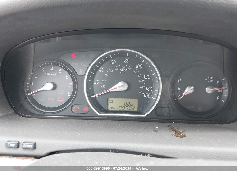 2006 HYUNDAI SONATA GLS VIN: 5NPEU46C16H075756