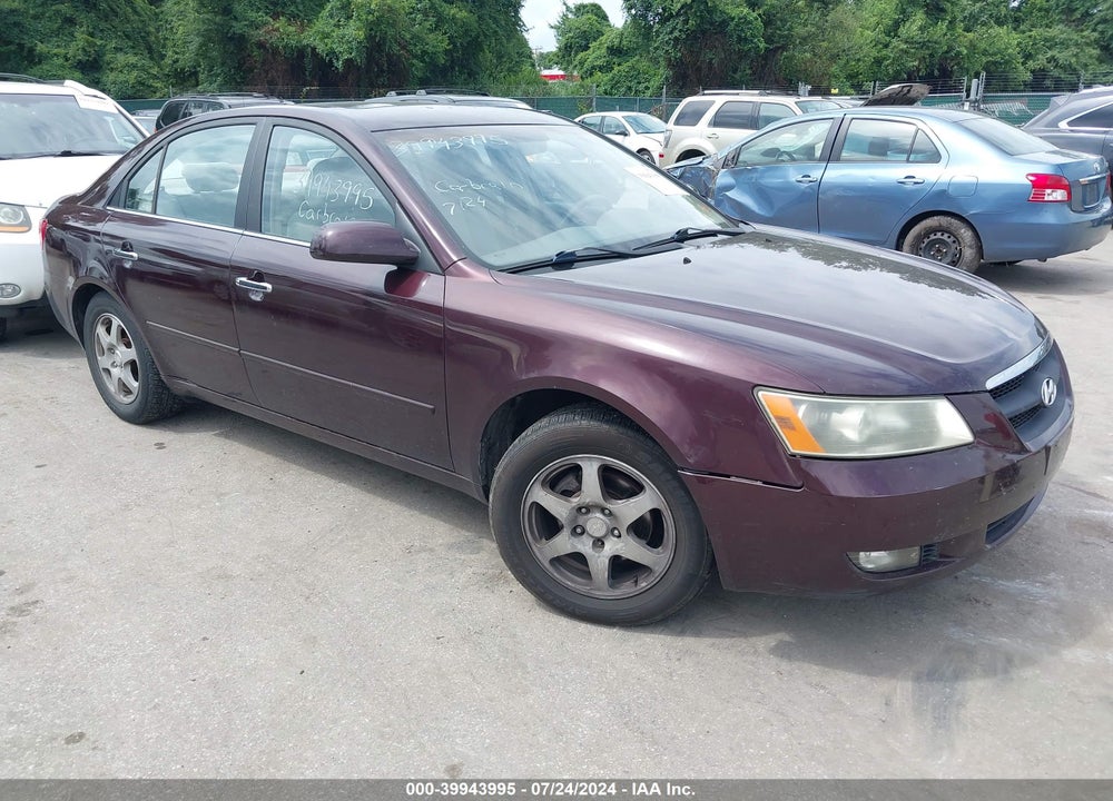 2006 HYUNDAI SONATA GLS VIN: 5NPEU46C16H075756