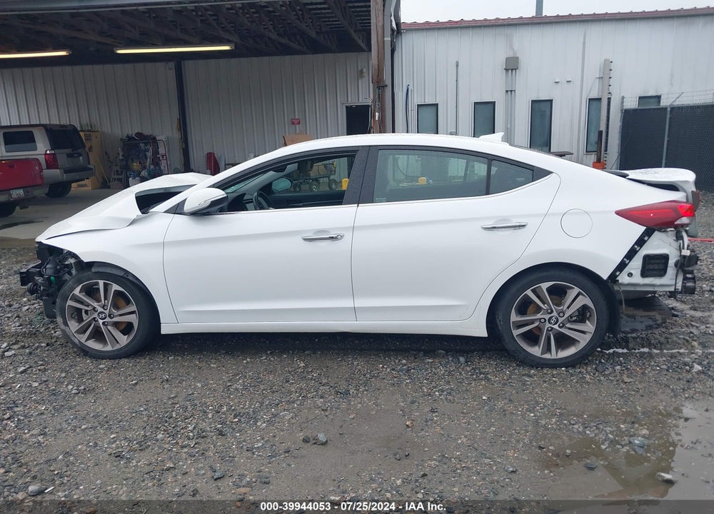 2017 HYUNDAI ELANTRA LIMITED VIN: 5NPD84LF6HH009589