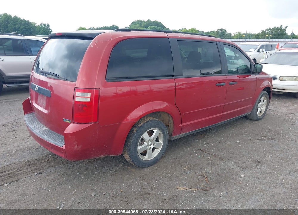 2008 DODGE GRAND CARAVAN SE VIN: 1D8HN44H38B113597