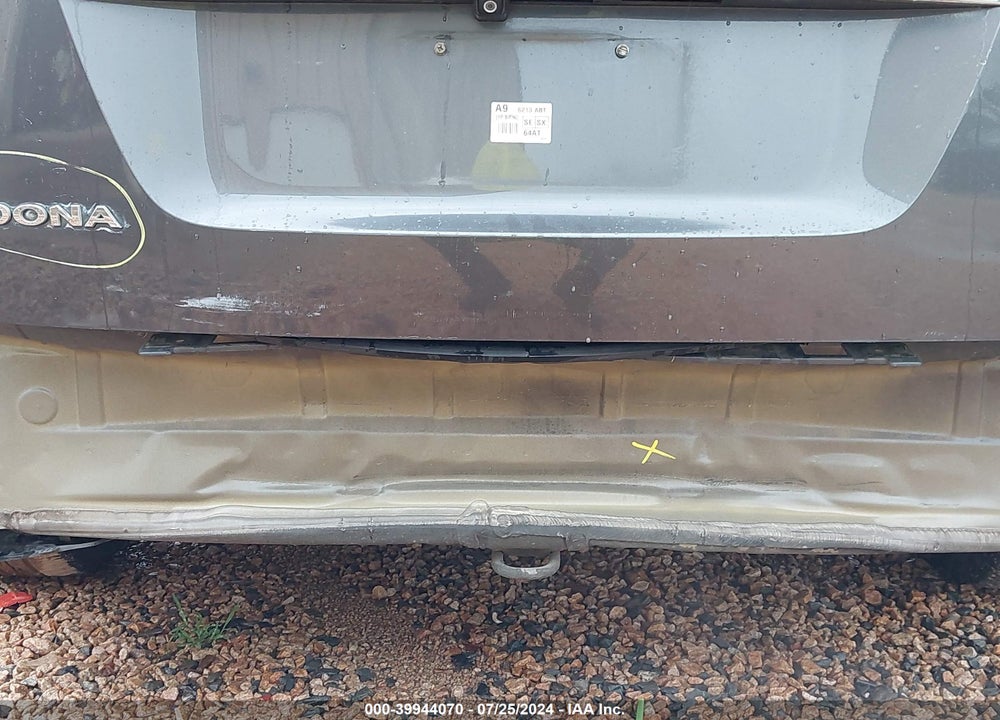 2015 KIA SEDONA SX VIN: KNDMC5C14F6046687