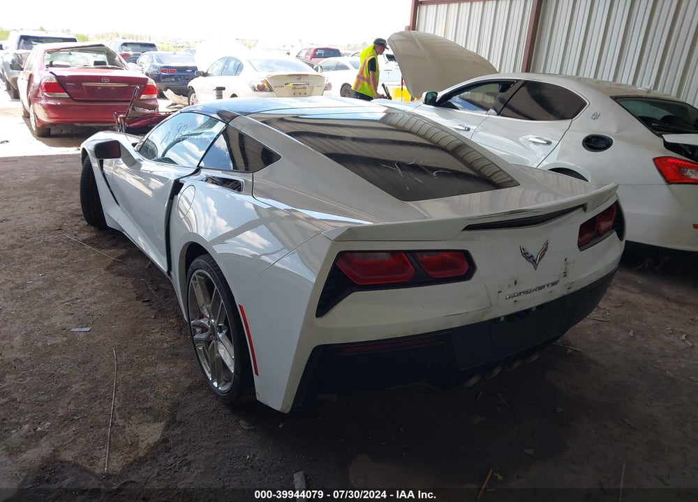 2015 CHEVROLET CORVETTE STINGRAY VIN: 1G1YD2D77F5116150