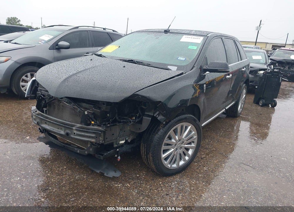 2013 LINCOLN MKX VIN: 2LMDJ6JK2DBL25190