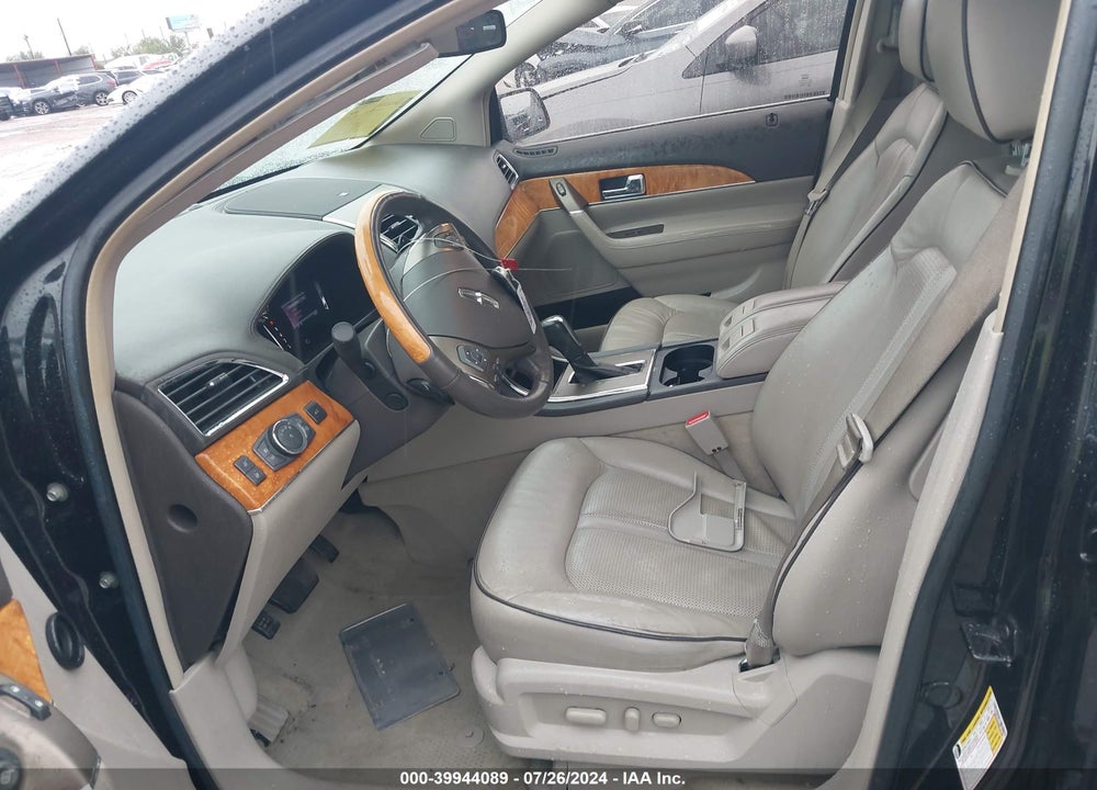 2013 LINCOLN MKX VIN: 2LMDJ6JK2DBL25190