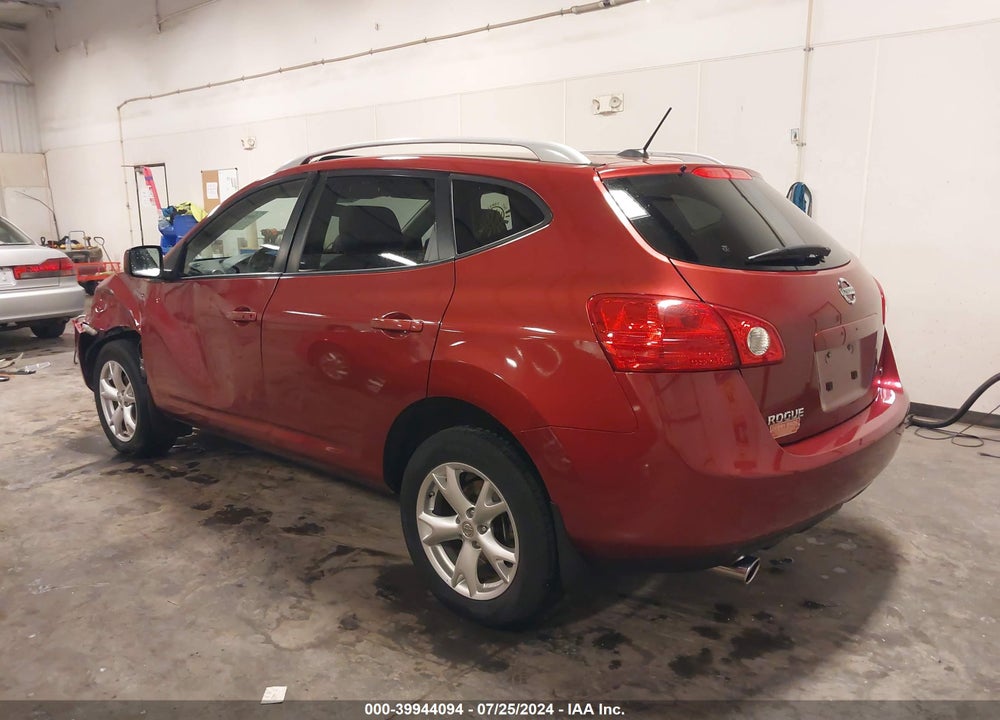 2009 NISSAN ROGUE SL VIN: JN8AS58TX9W056343