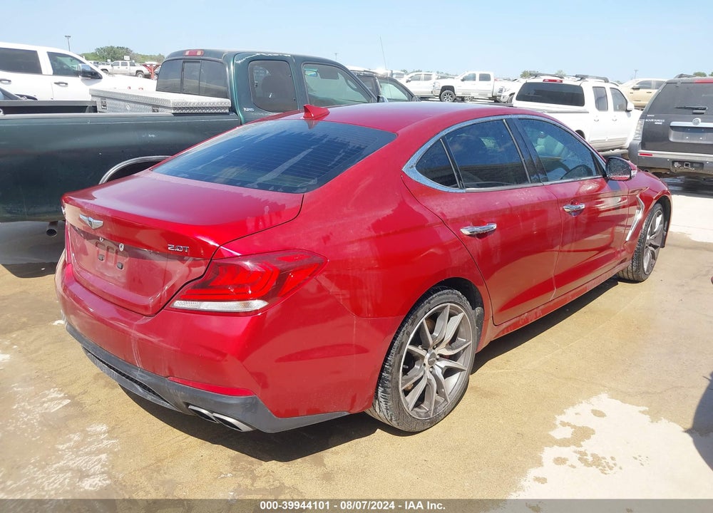 2019 GENESIS G70 2.0T SPORT VIN: KMTG24LA7KU031103