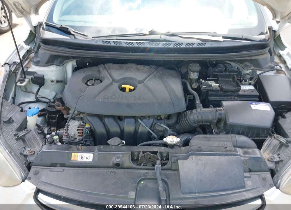 2013 HYUNDAI ELANTRA LIMITED VIN: KMHDH4AEXDU515593