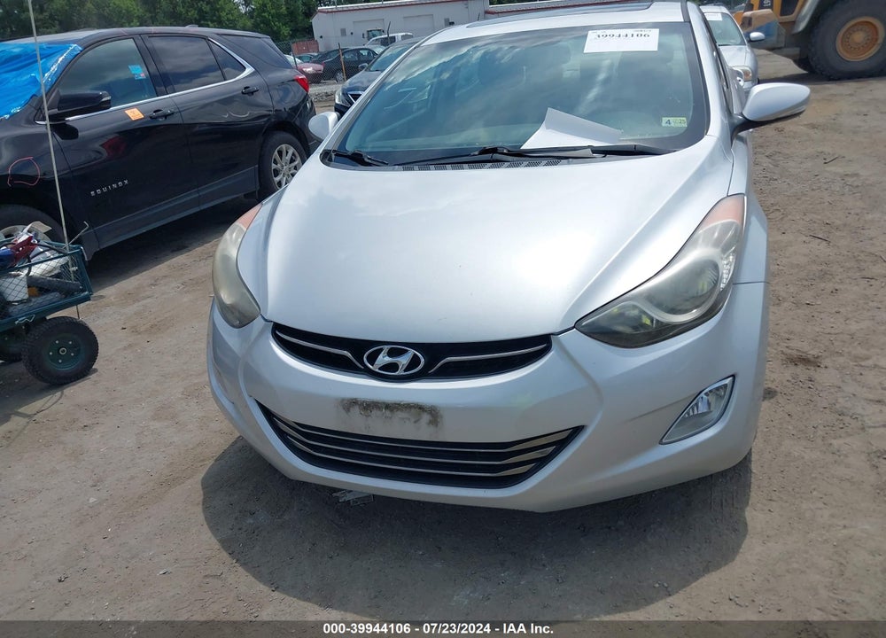 2013 HYUNDAI ELANTRA LIMITED VIN: KMHDH4AEXDU515593