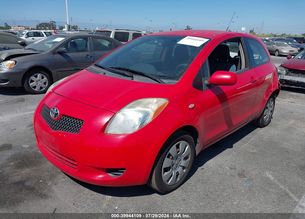 2007 TOYOTA YARIS VIN: JTDJT923075131563