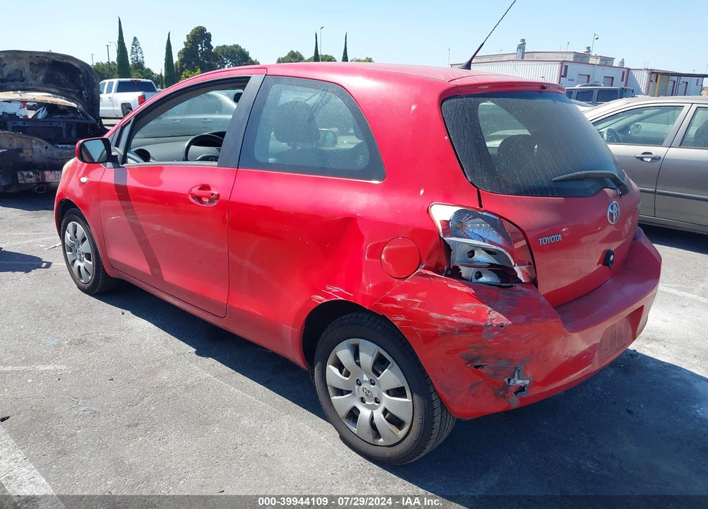 2007 TOYOTA YARIS VIN: JTDJT923075131563