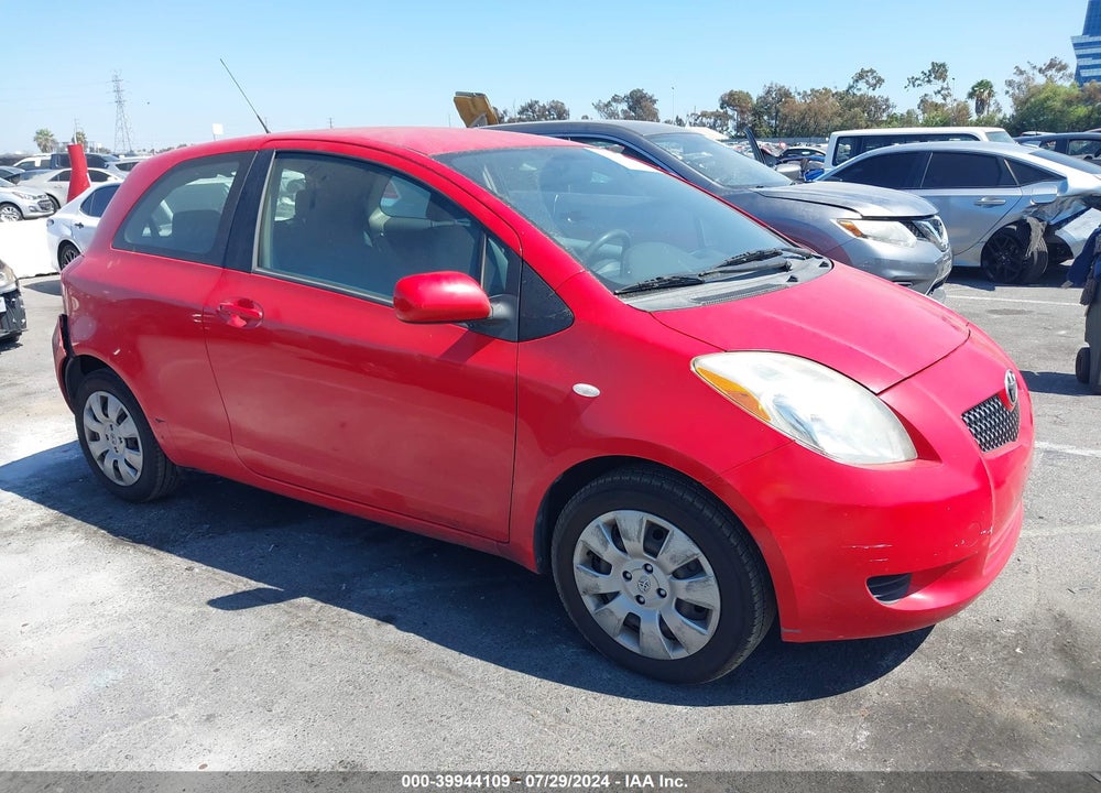 2007 TOYOTA YARIS VIN: JTDJT923075131563