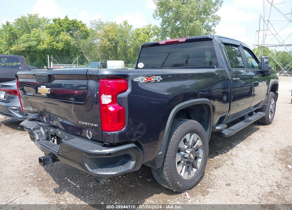 2024 CHEVROLET SILVERADO 2500HD CUSTOM VIN: 2GC4YME73R1112994