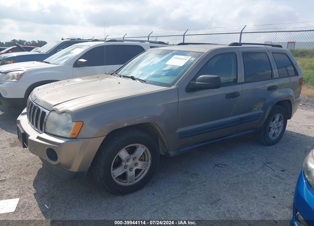 2005 JEEP GRAND CHEROKEE LAREDO VIN: 1J4GR48K65C697191