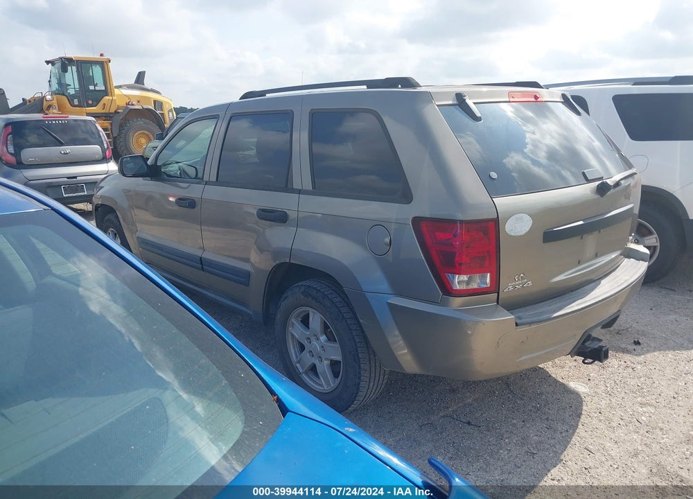 2005 JEEP GRAND CHEROKEE LAREDO VIN: 1J4GR48K65C697191