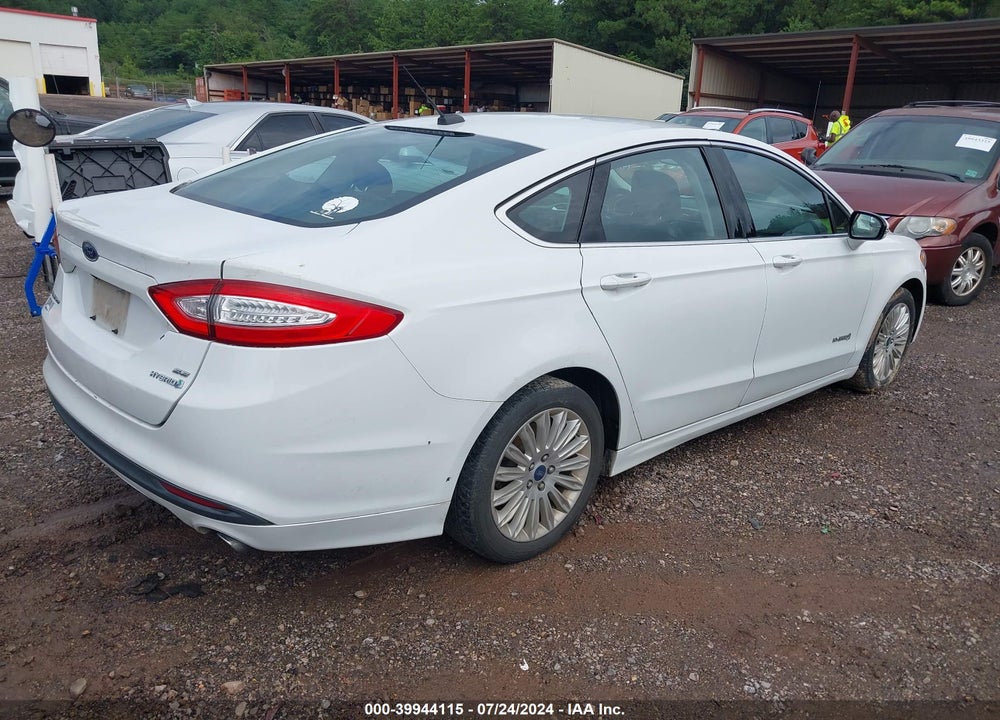 2013 FORD FUSION HYBRID SE VIN: 3FA6P0LU9DR174584