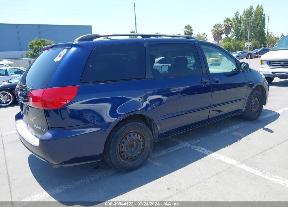2006 TOYOTA SIENNA LE VIN: 5TDZA23C76S531319