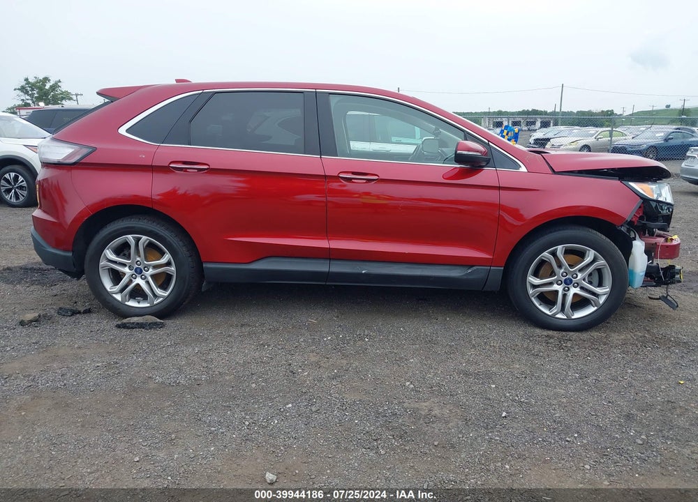 2016 FORD EDGE TITANIUM VIN: 2FMPK3K80GBC56625
