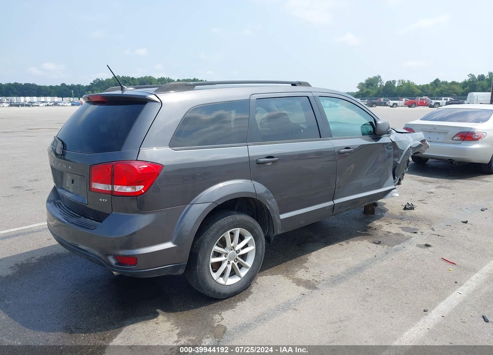 2016 DODGE JOURNEY SXT VIN: 3C4PDDBGXGT141871