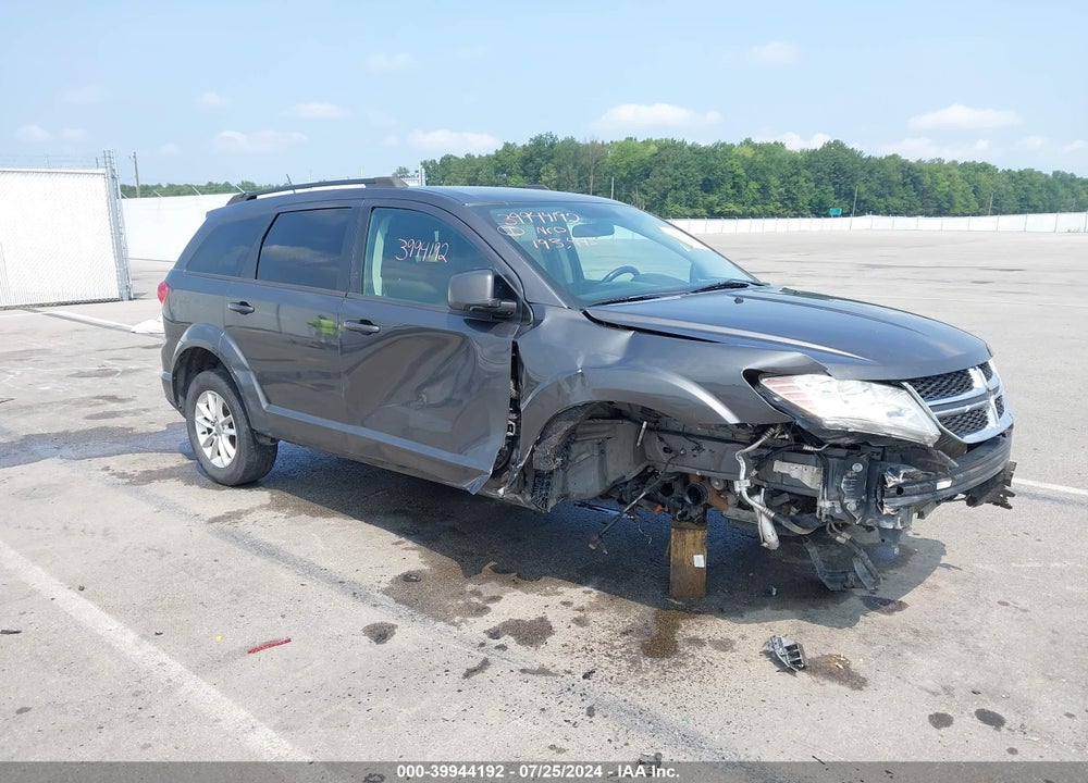 2016 DODGE JOURNEY SXT VIN: 3C4PDDBGXGT141871