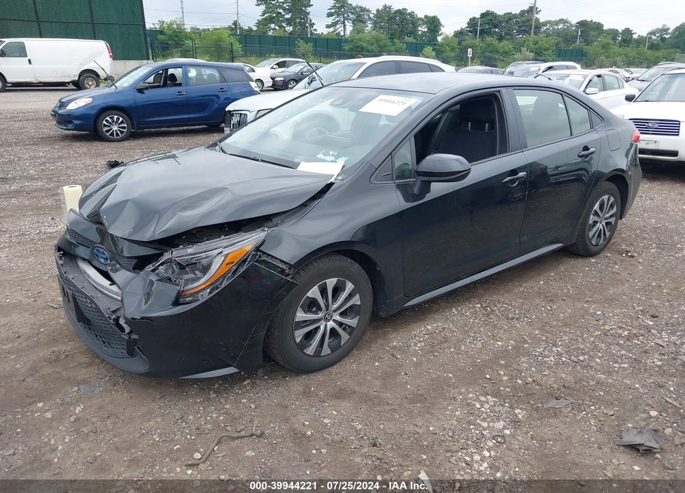 2022 TOYOTA COROLLA HYBRID LE VIN: JTDEAMDE2NJ047838