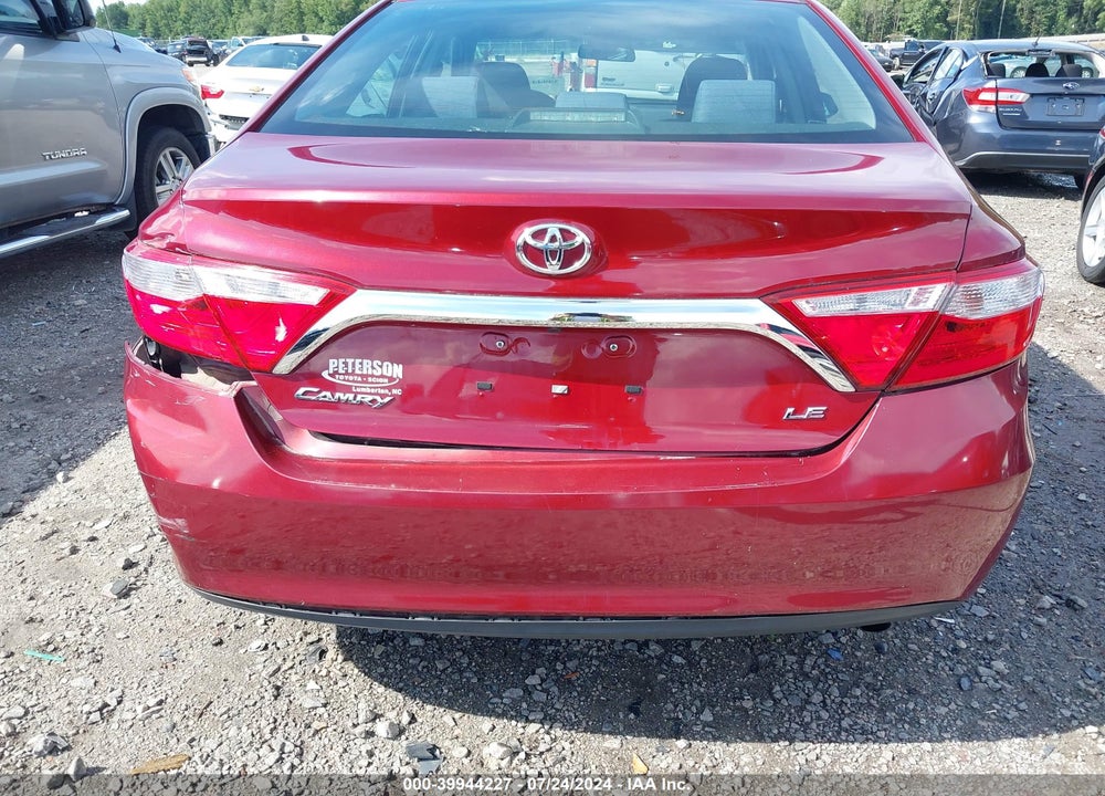 2016 TOYOTA CAMRY VIN: 4T1BF1FK6GU592850