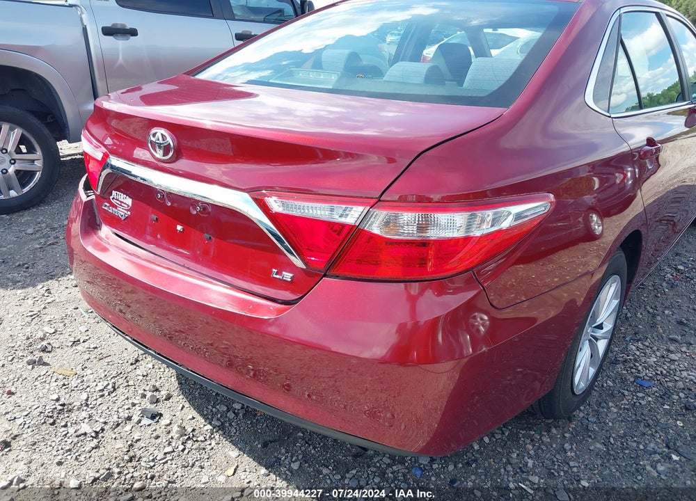 2016 TOYOTA CAMRY VIN: 4T1BF1FK6GU592850