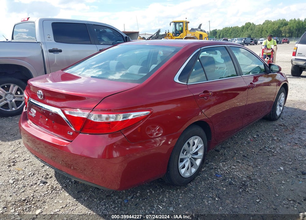 2016 TOYOTA CAMRY VIN: 4T1BF1FK6GU592850