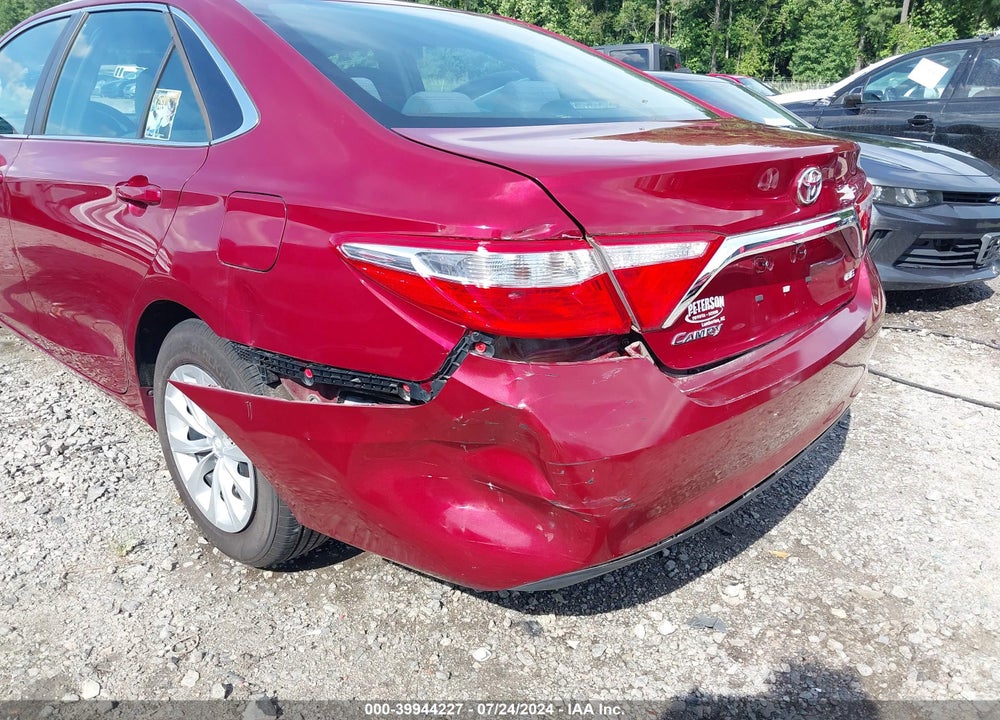 2016 TOYOTA CAMRY VIN: 4T1BF1FK6GU592850