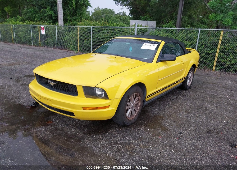 2006 FORD MUSTANG V6 VIN: 1ZVFT84NX65209860