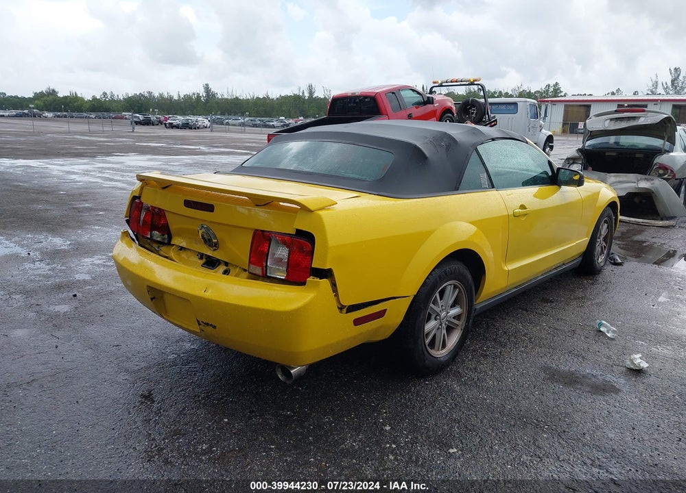 2006 FORD MUSTANG V6 VIN: 1ZVFT84NX65209860